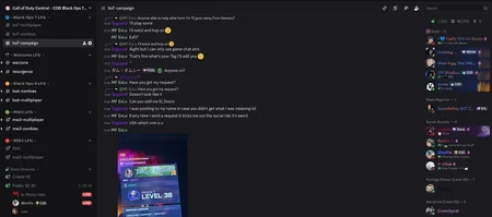 BO7 LFG Text Chat - Real Players Organizing Teams